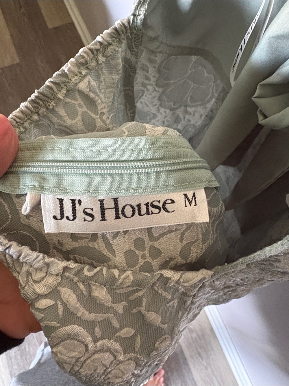 JJs House Mint Green Floral Midi Dress - Picture 9 of 10